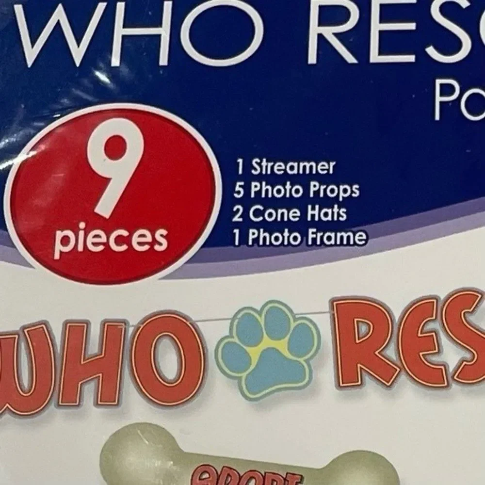 The Beistle Company Who Rescued Who Dog Adoption Party Decorating Kit